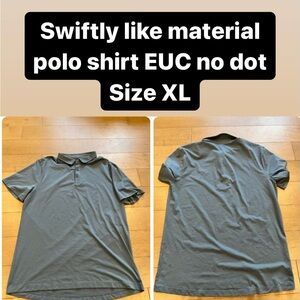 Size XL Lululemon men’s polo shirt. Excellent condition.